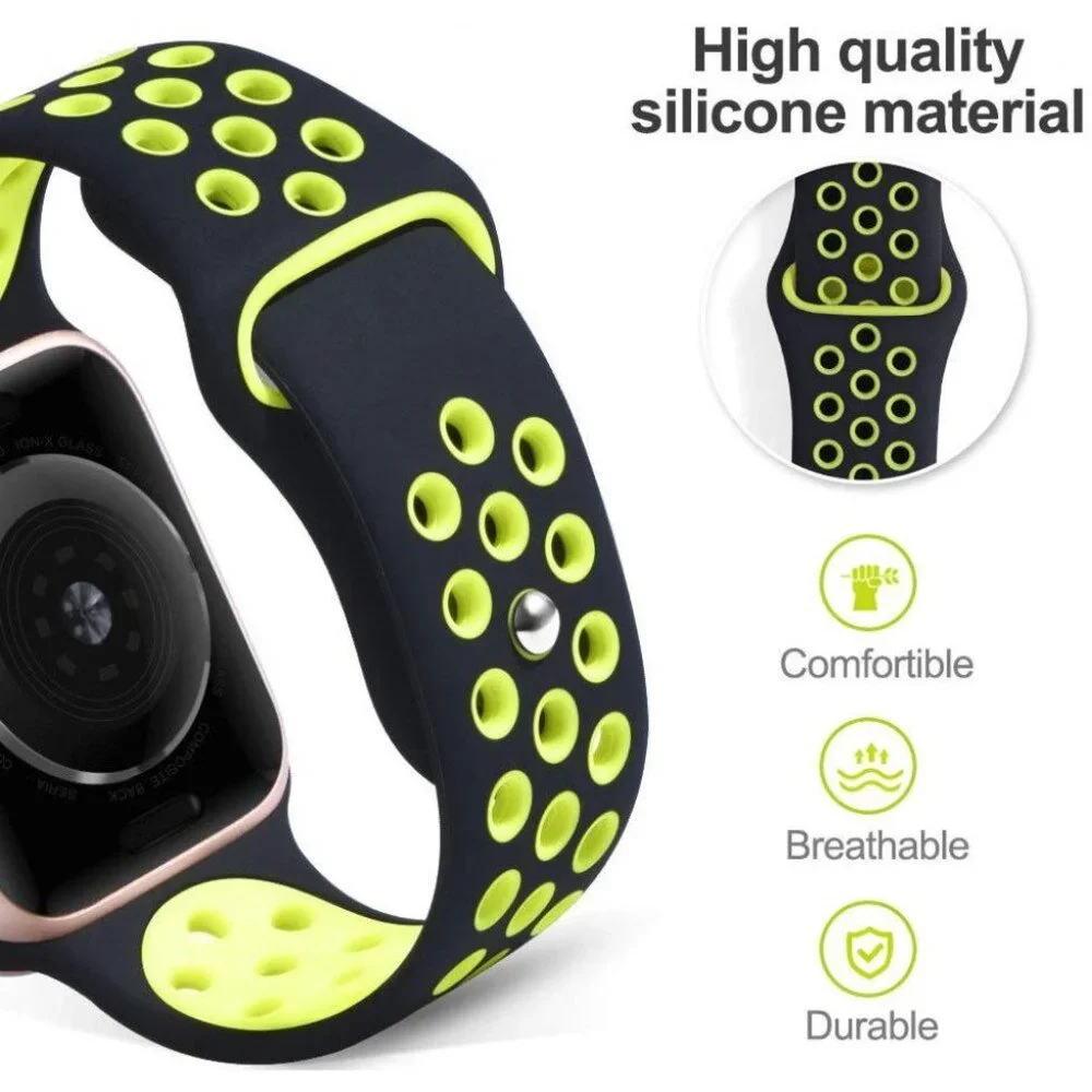 Strap Wristband Replacement for Apple Watch Series Ultra/9/8/7/6/5/4/3/2/1/SE